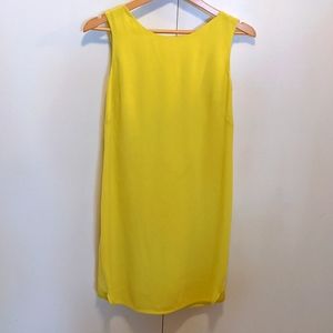 BCBGMaxAzria Ellie Cowl Open Back Shift Dress